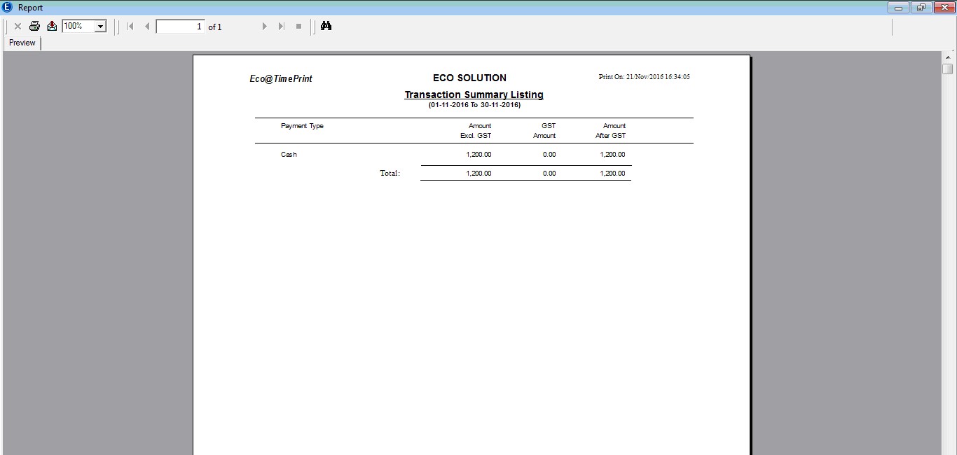 ECO Attendance System